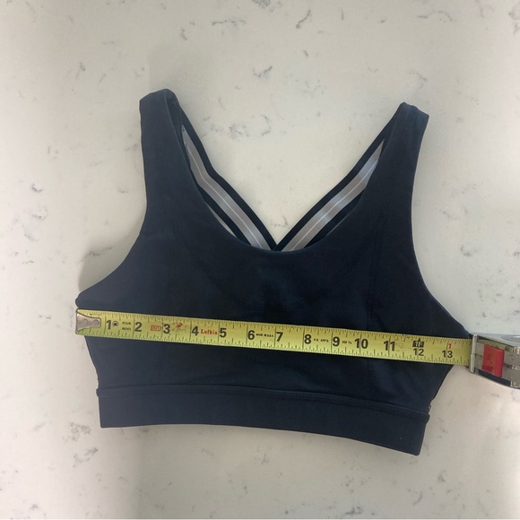 Glyder Jazzercise Incline Sports Bra, size medium, black - Picture 5 of 7